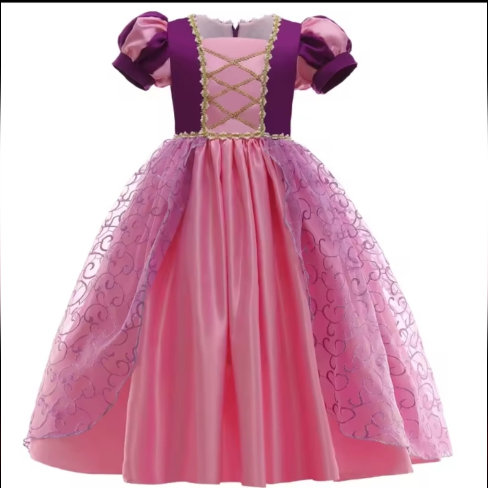 Purple and Pink Princess Costume for Kids